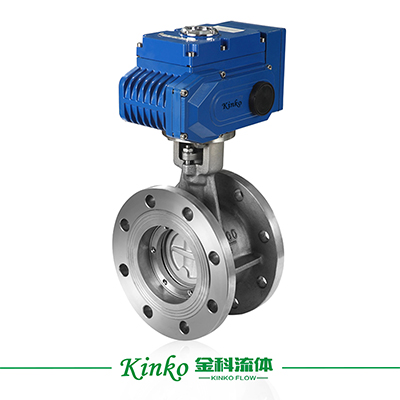 Electric Stainless Steel Flanged Butterfly Valve
